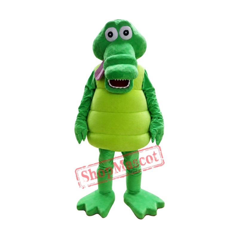 Superb Lightweight Aligator Mascot Costume Superb Lightweight Aligator Mascot Costume