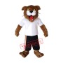 Superb Lightweight Cougar Mascot Costume