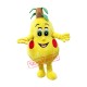 Yellow Pear Mascot Costume