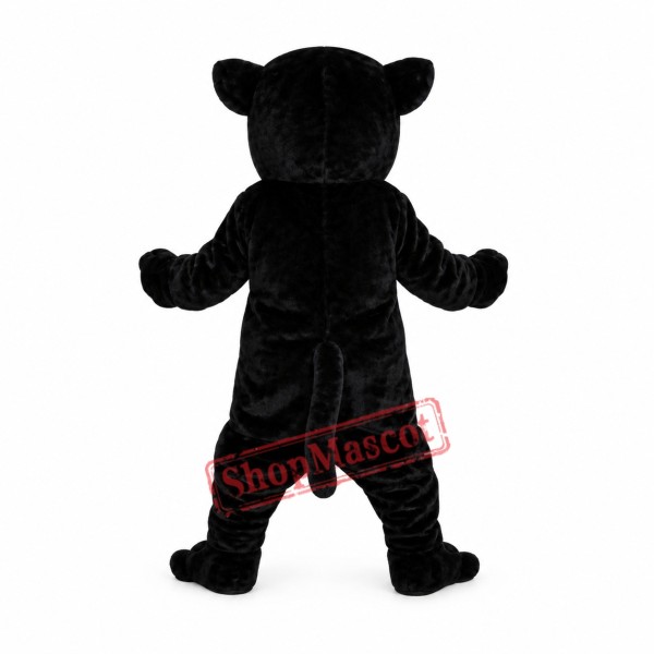 Affordable Fierce Black Panther Mascot Costume Affordable Fierce Black Panther Mascot Costume