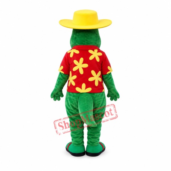 Summer Crocodile Mascot Costume Summer Crocodile Mascot Costume