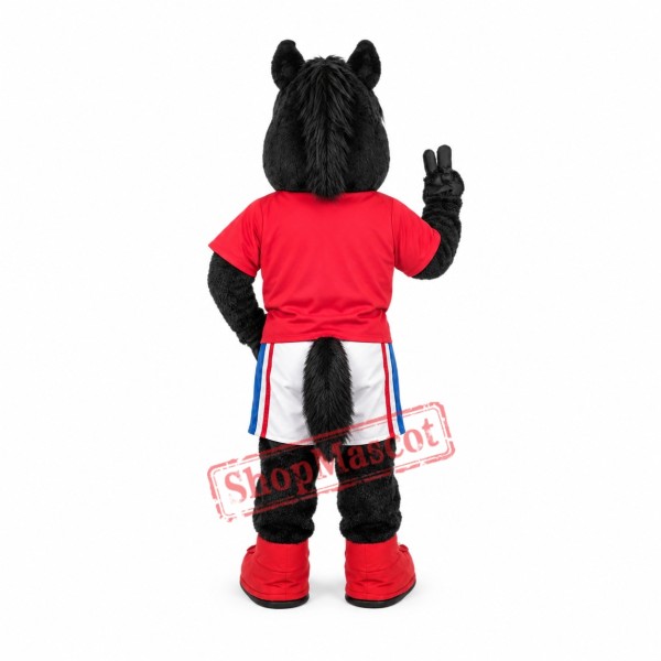 Sport Lightweight Black Horse Mascot Costume Sport Lightweight Black Horse Mascot Costume
