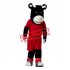 Cute Black Bull Mascot Costume