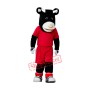 Cute Black Bull Mascot Costume