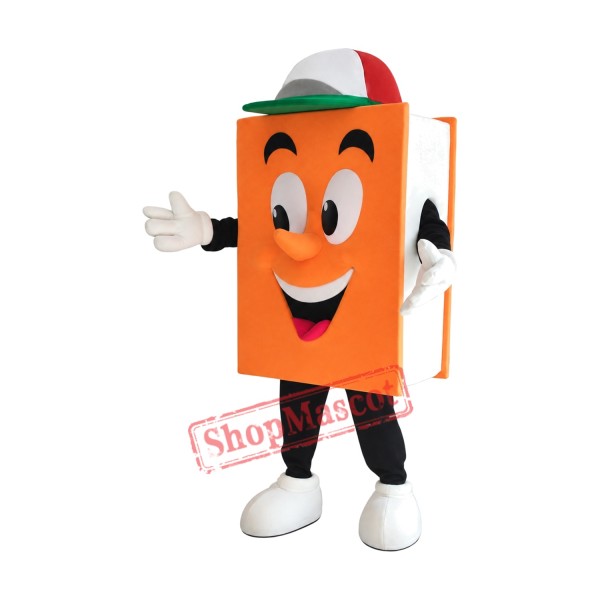 Happy Book Mascot Costume Happy Book Mascot Costume