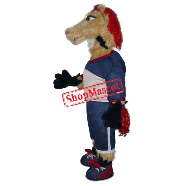 Sport Lightweight Mustang Mascot Costume