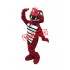 Realistic Red Cobra Mascot Costume