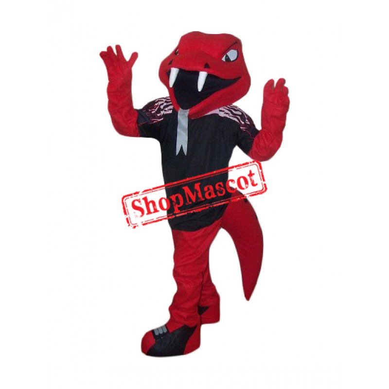 Realistic Fierce Cobra Mascot Costume