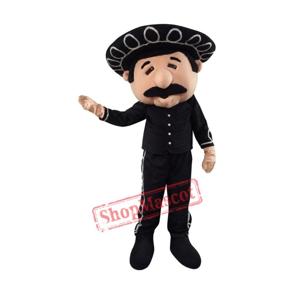 Mexican Man Mascot Costume Mexican Man Mascot Costume