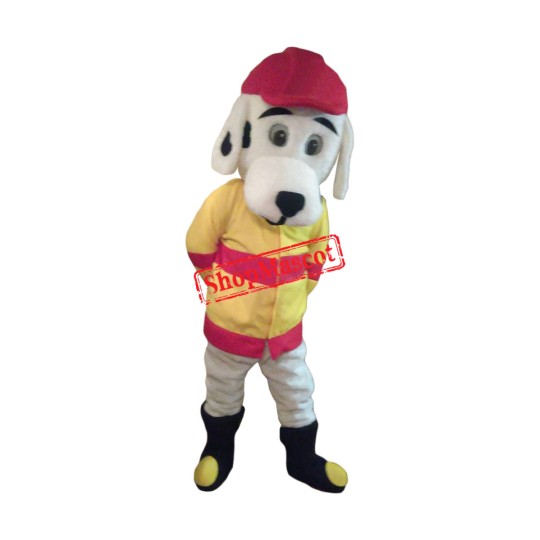 Affordable Lightweight Fire Dog Mascot Costume