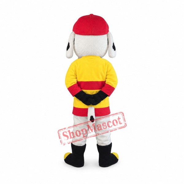 Affordable Lightweight Fire Dog Mascot Costume Affordable Lightweight Fire Dog Mascot Costume