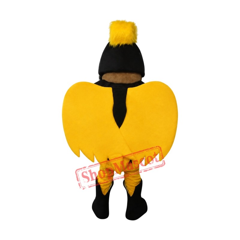 Angel Spartan Knight Mascot Costume Angel Spartan Knight Mascot Costume