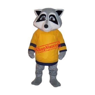 Realistic Lightweight Raccoon Mascot Costume