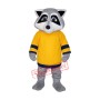Realistic Lightweight Raccoon Mascot Costume