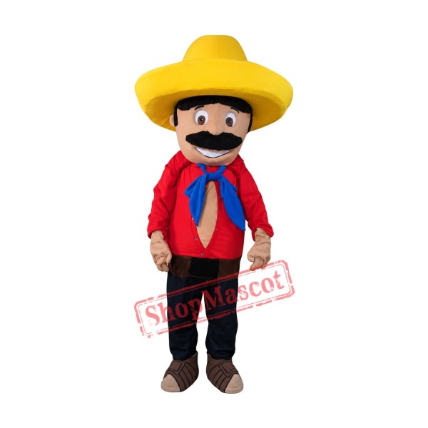 Friendly Lightweight Mexican Man Mascot Costume