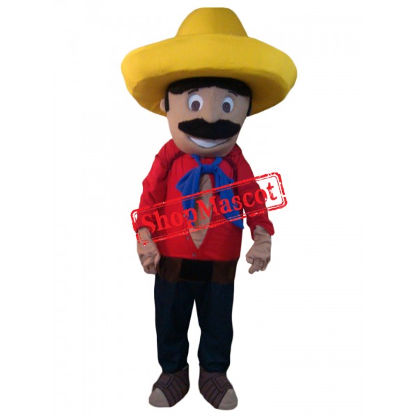 Friendly Lightweight Mexican Man Mascot Costume