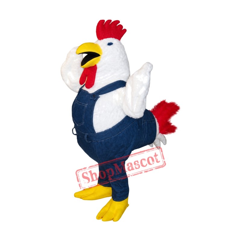 Realistic Lightweight Rooster Mascot Costume Realistic Lightweight Rooster Mascot Costume
