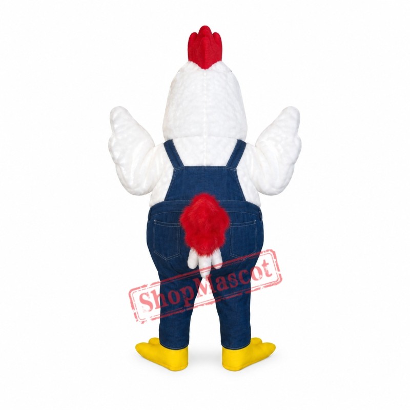 Realistic Lightweight Rooster Mascot Costume Realistic Lightweight Rooster Mascot Costume