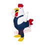 Realistic Lightweight Rooster Mascot Costume