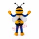 Realistic Happy Bee Mascot Costume