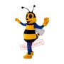 Realistic Happy Bee Mascot Costume