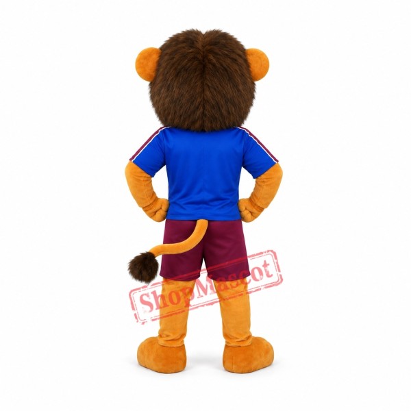 Realistic Sport Lion Mascot Costume Realistic Sport Lion Mascot Costume