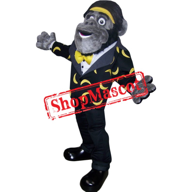 Realistic Lightweight Gorilla Mascot Costume