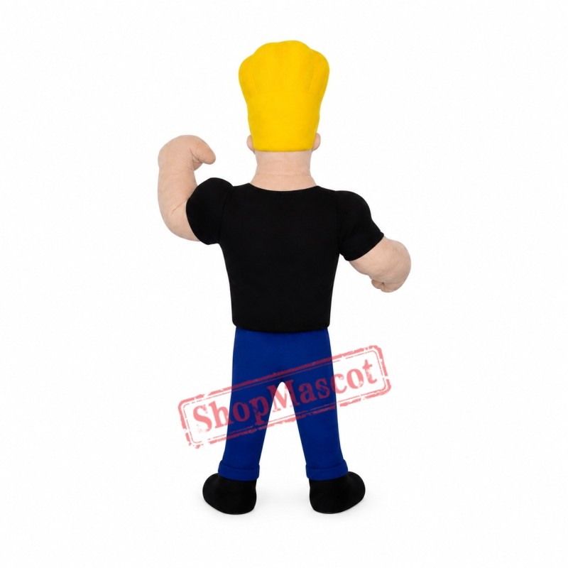 Fashion Boy Mascot Costume Fashion Boy Mascot Costume