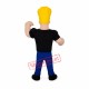 Fashion Boy Mascot Costume Fashion Boy Mascot Costume