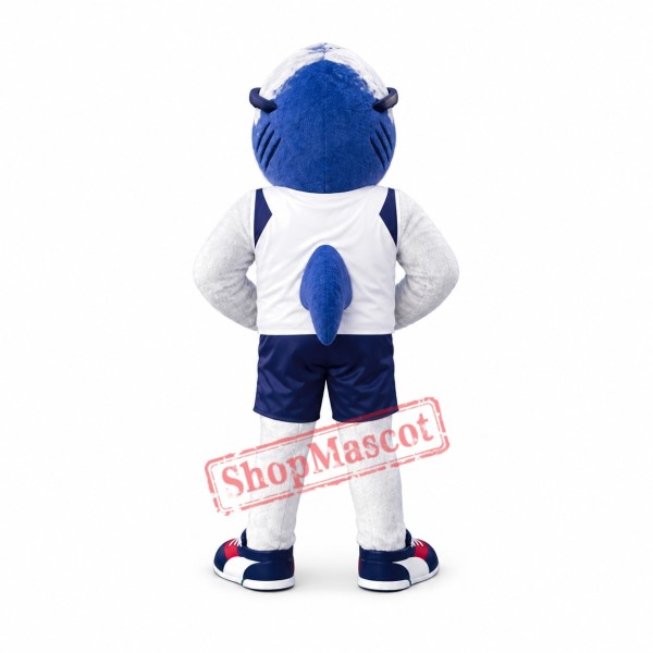 Realistic Sport Shark Mascot Costume Realistic Sport Shark Mascot Costume