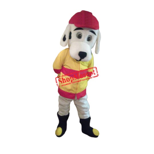 Affordable Realistic Fire Dog Mascot Costume