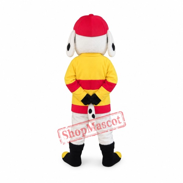 Affordable Realistic Fire Dog Mascot Costume Affordable Realistic Fire Dog Mascot Costume