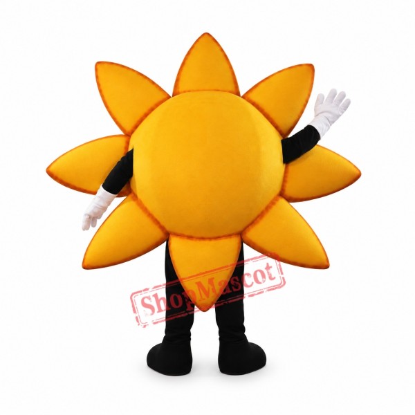 Happy Lightweight Sunflower Mascot Costume Happy Lightweight Sunflower Mascot Costume