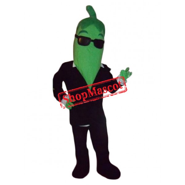 Mr. Green Pepper Mascot Costume