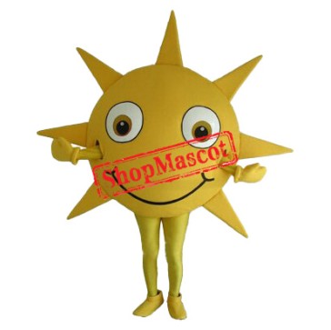Affordable Sun Mascot Costume