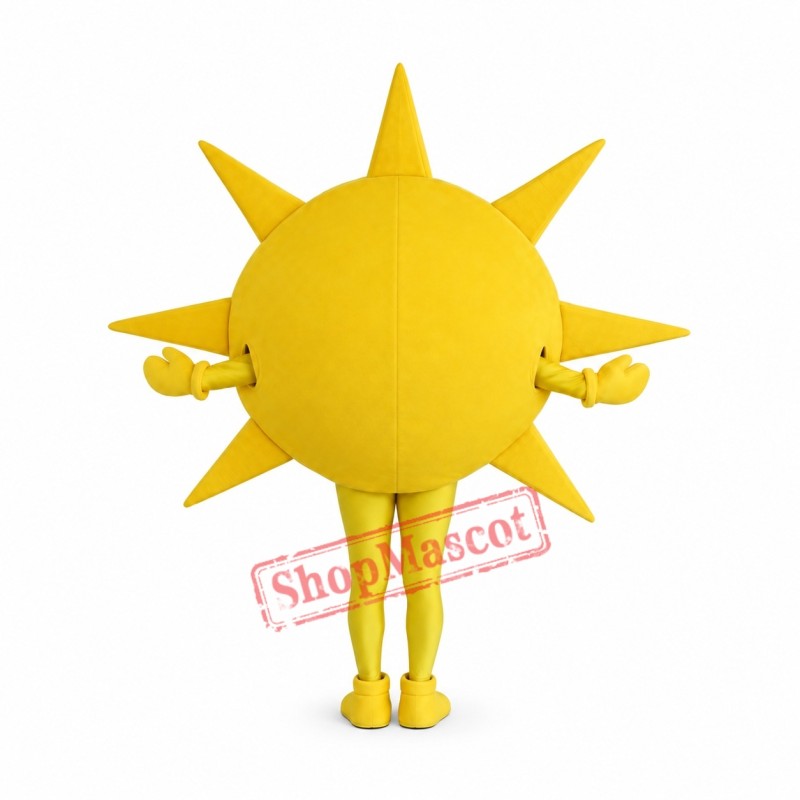 Affordable Sun Mascot Costume