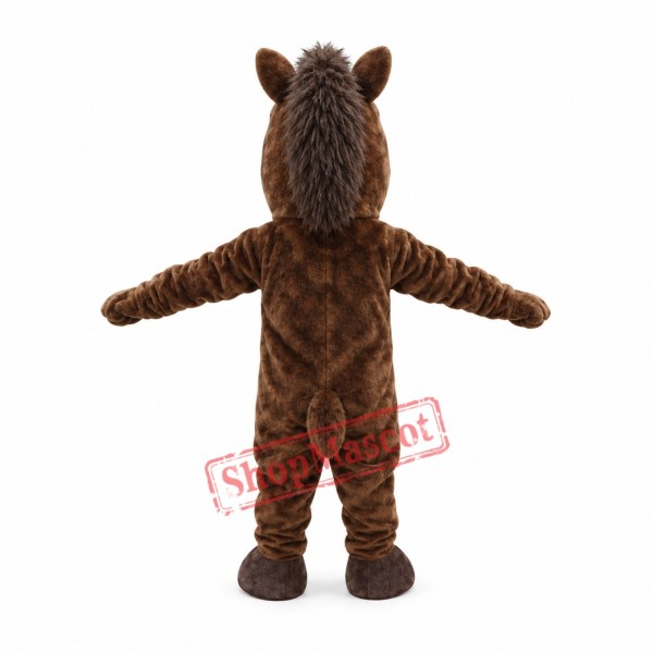Realistic Lightweight Horse Mascot Costume Realistic Lightweight Horse Mascot Costume