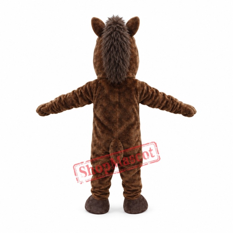 Realistic Lightweight Horse Mascot Costume Realistic Lightweight Horse Mascot Costume