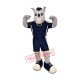 Realistic Power Horse Mascot Costume Realistic Power Horse Mascot Costume
