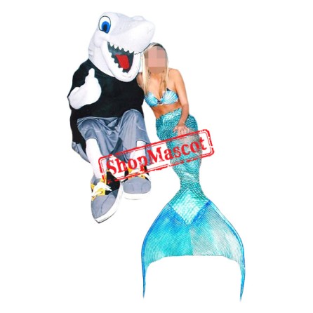 Realistic Lightweight Shark Mascot Costume