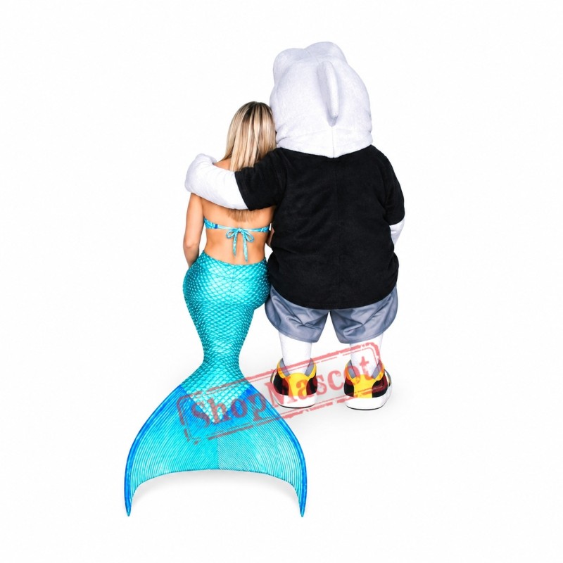Realistic Lightweight Shark Mascot Costume