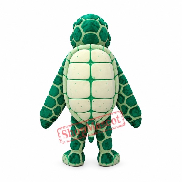 Realistic Sea Turtle Mascot Costume Realistic Sea Turtle Mascot Costume