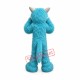 Realistic Blue Wolf Mascot Costume Realistic Blue Wolf Mascot Costume