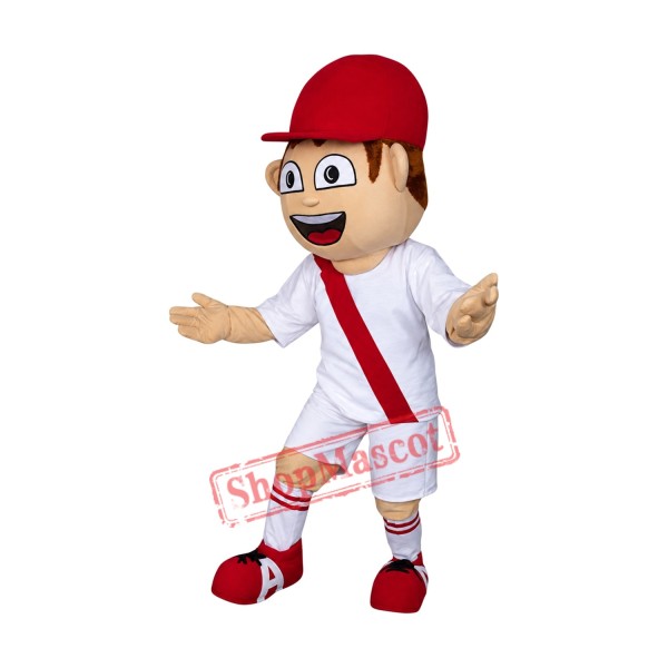 Football Boy Mascot Costume Football Boy Mascot Costume