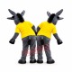 Friendly Realistic Donkey Mascot Costume Friendly Realistic Donkey Mascot Costume