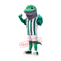 Sport Green Shark Mascot Costume