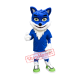 College Blue Wolf Mascot Costume College Blue Wolf Mascot Costume