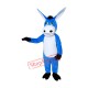 Affordable Blue Donkey Mascot Costume Affordable Blue Donkey Mascot Costume