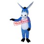 Affordable Blue Donkey Mascot Costume