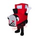 Red Locomotive Mascot Costume Red Locomotive Mascot Costume